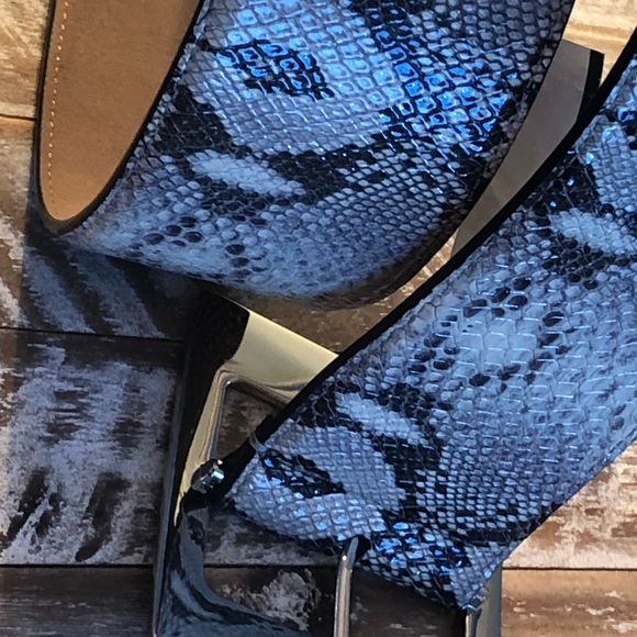 Ann Taylor .... leather snake belt - Picture 8 of 10